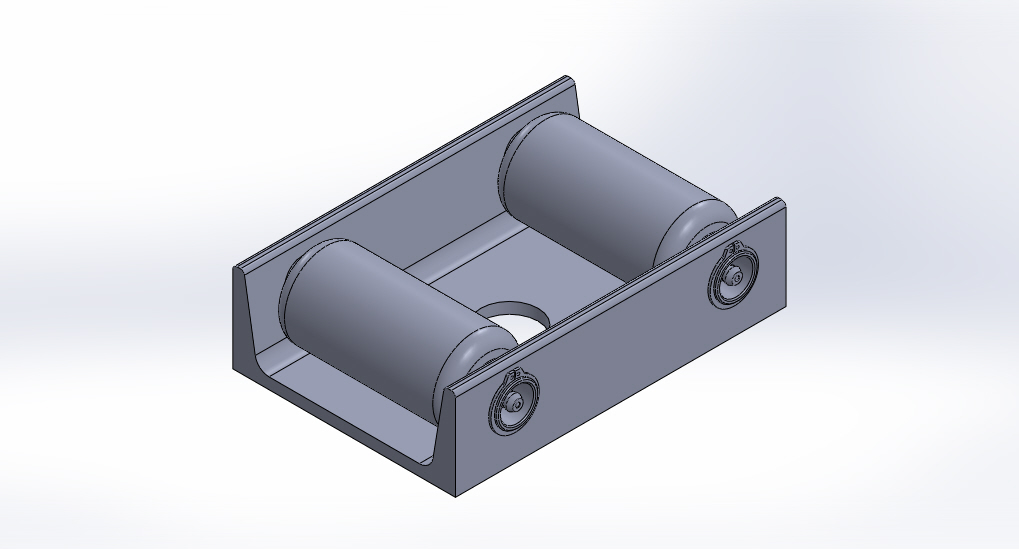 Mini Machine Skate/Roller - Set of 4 - Steel